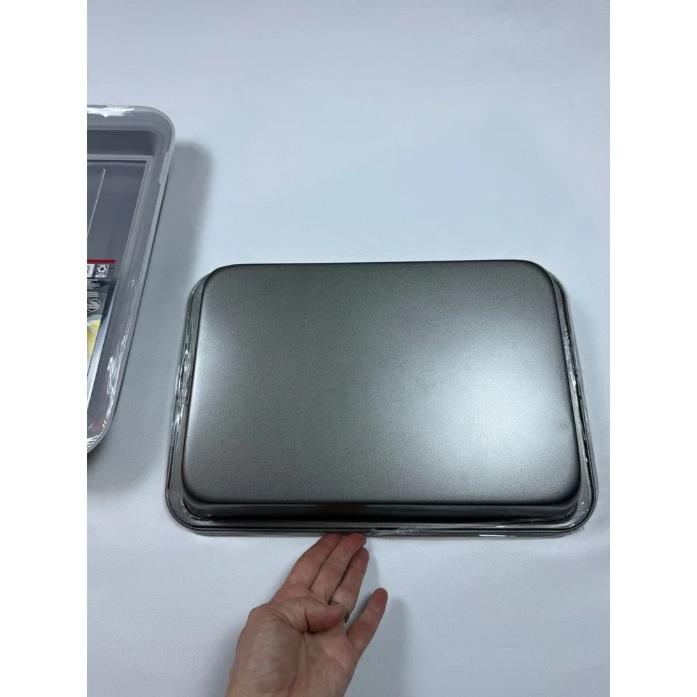 GoodCook Everyday Nonstick‎ Cake Pan Set of 2 13x9 Gray NEW Covered Bakeware